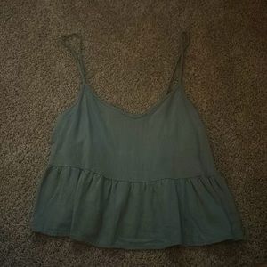 army green babydoll cami